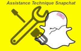 Service client Snapchat