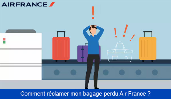 Que faire si j'ai perdu mon bagage avec Air France ?