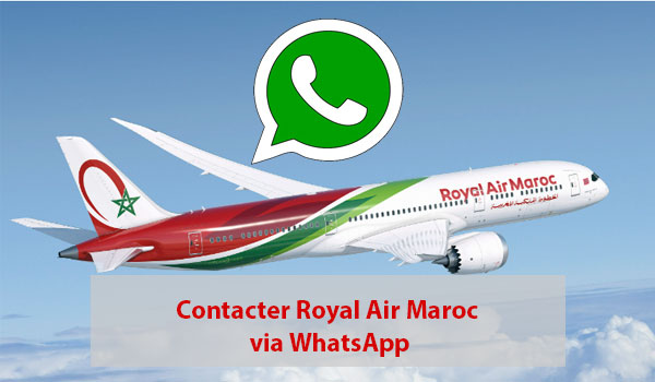 Contacter Royal Air Maroc via WhatsApp