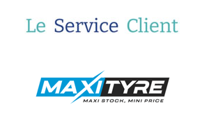 Joindre le service client Maxi Tyre par téléphone, mail et adresse