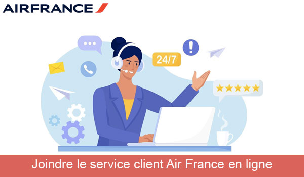 Contacter le service client Air France en ligne